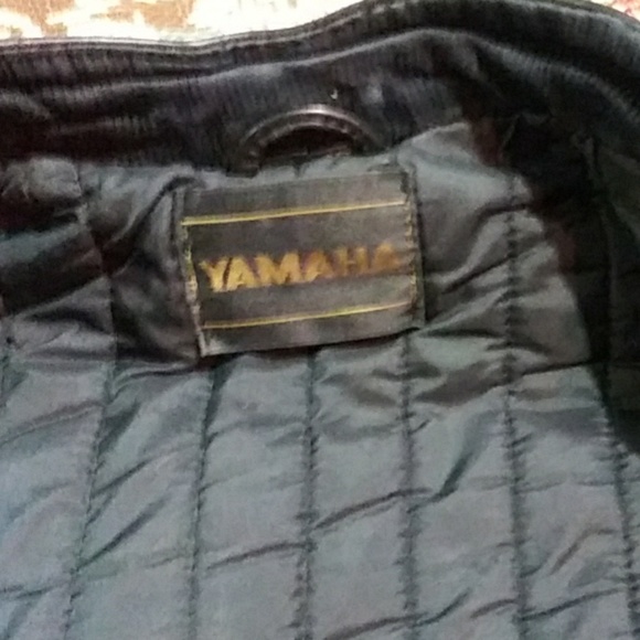 Yamaha Motorcycle Leather Jacket - Picture 2 of 4